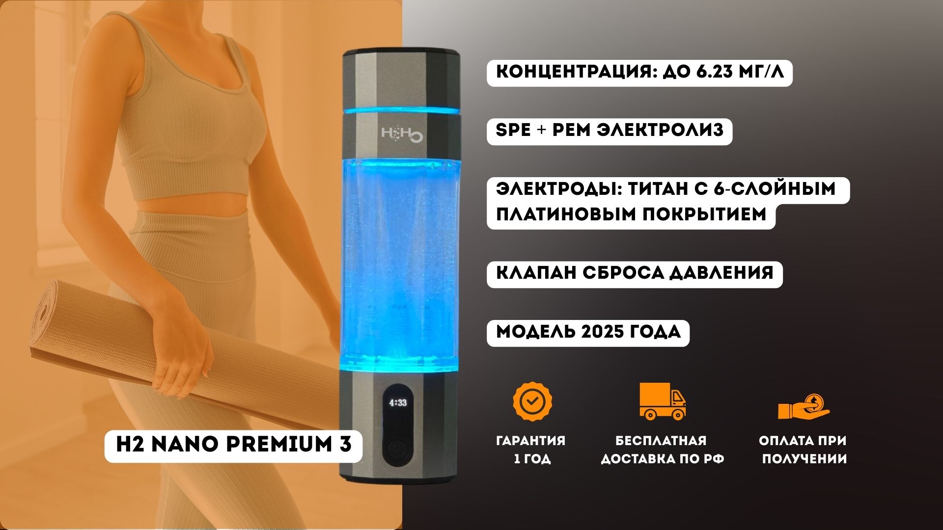 h2 nano premium 2-250
